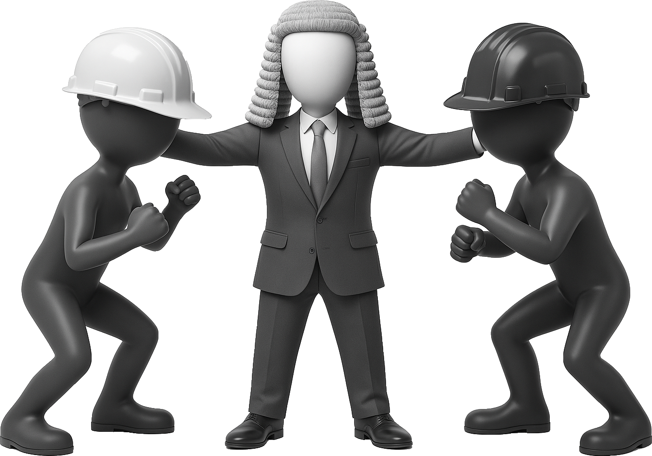 Judge and construction workers — Optimum Resolution Limited